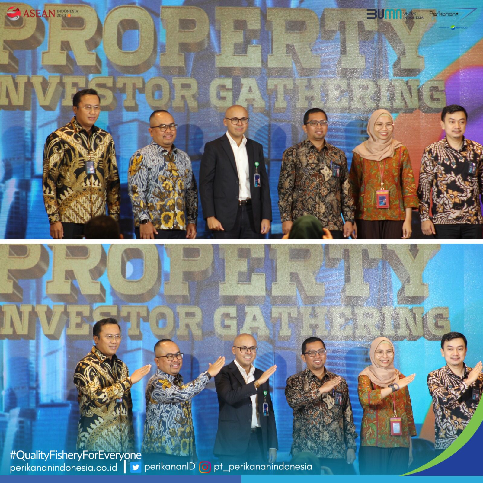 Mengoptimalkan Aset, PT Perikanan Indonesia bersinergi dalam ajang ID FOOD Property Investor Gathering 2023