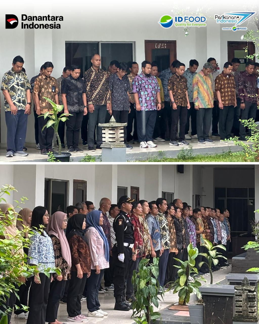 PT Perikanan Indonesia melaksanakan upacara untuk memperingati Hari Sumpah Pemuda