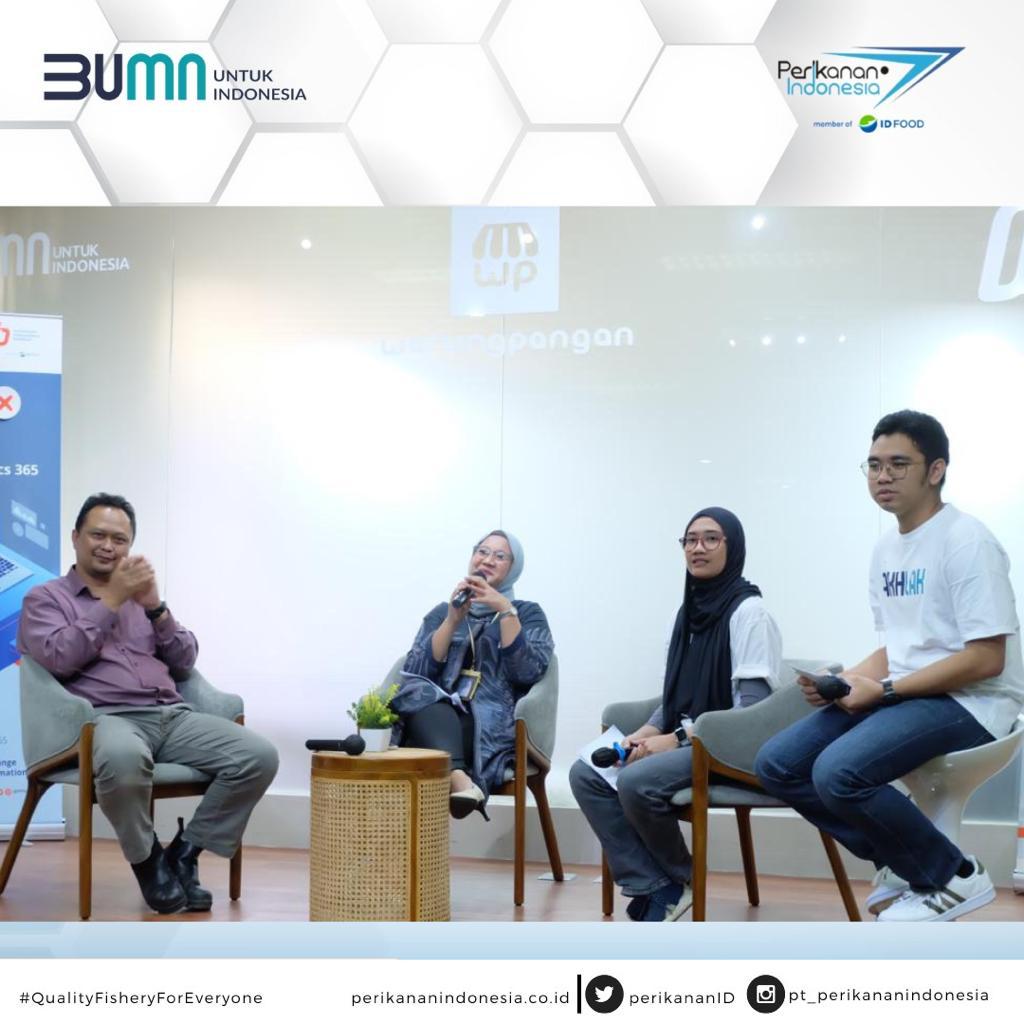 Sharing session member of ID FOOD bertema English for Business Purposes