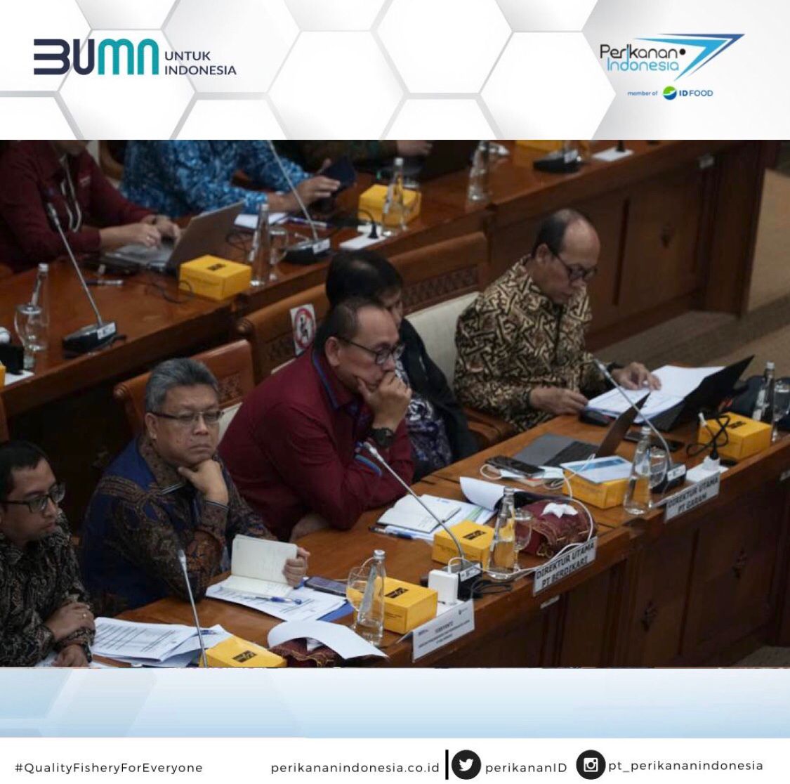 Rapat Dengar Pendapat (RDP) dengan Komisi VI DPR RI