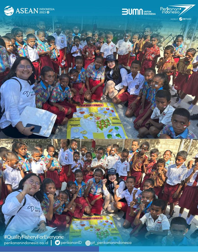 Milenial PT Perikanan Indonesia terpilih menjadi Relawan Bakti BUMN Batch III untuk Timor Tengah Selatan, NTT