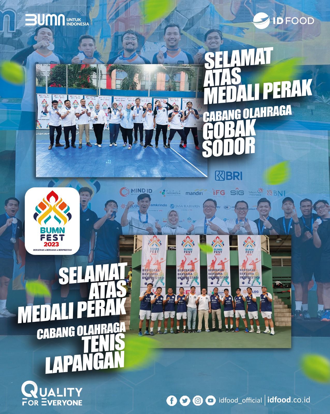 BUMN Fest 2023 Sukses Meraih Total 4 Medali