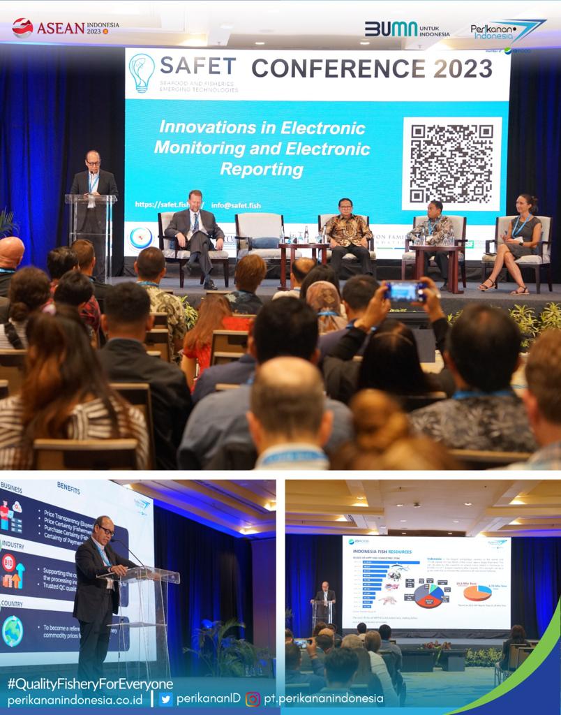 PT Perikanan Indonesia mendukung terselenggaranya gelaran konferensi internasional, Seafood and Fishery Emerging Technology (SAFET)
