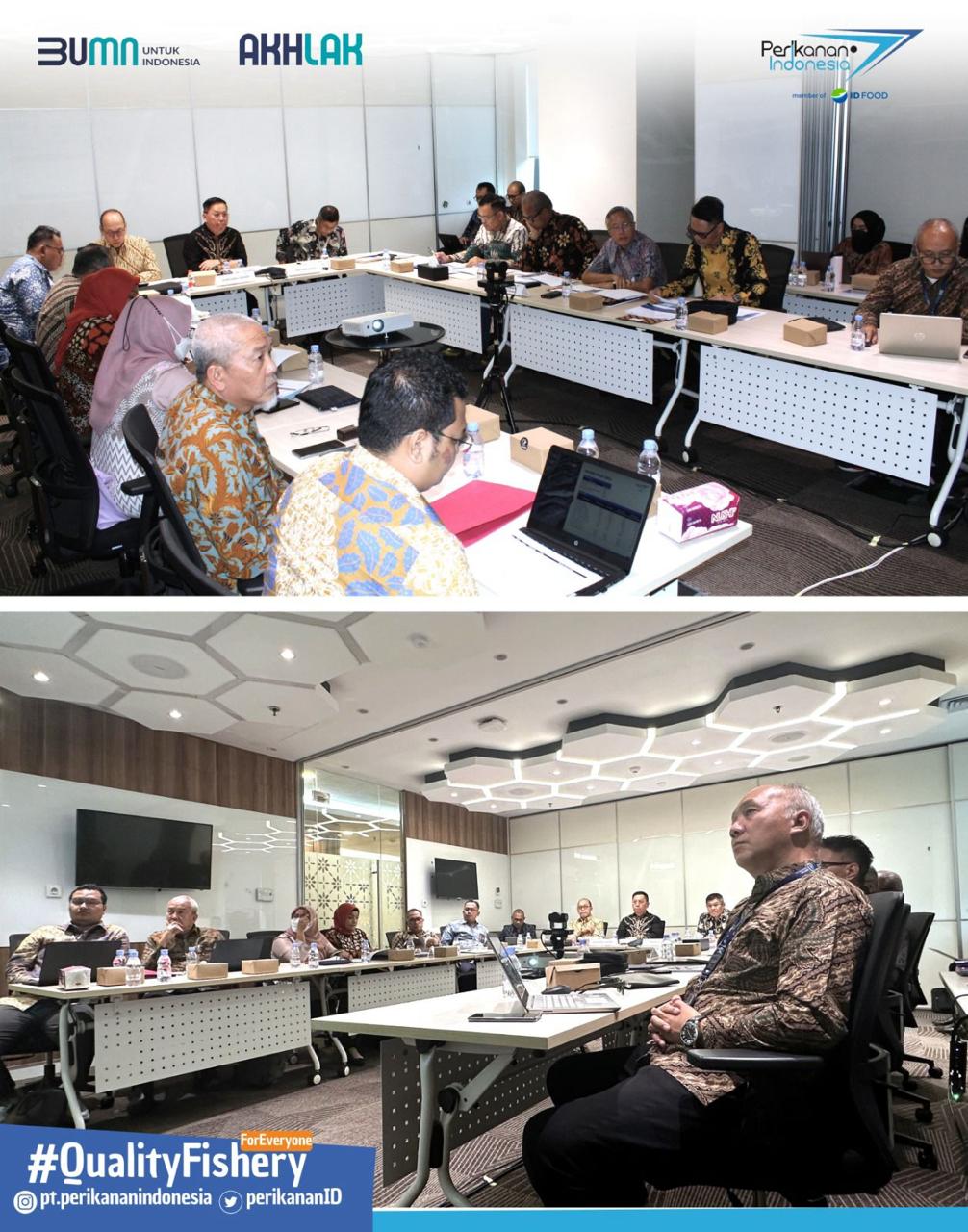 PT Perikanan Indonesia telah melaksanakan Rapat umum Pemegang Saham Persetujuan dan Pengesahan Rencana Kerja Anggaran Perusahaan Tahun 2024 dan Rencana Kerja Anggaran TJSL (RUPS RKAP dan RKA TJSL)