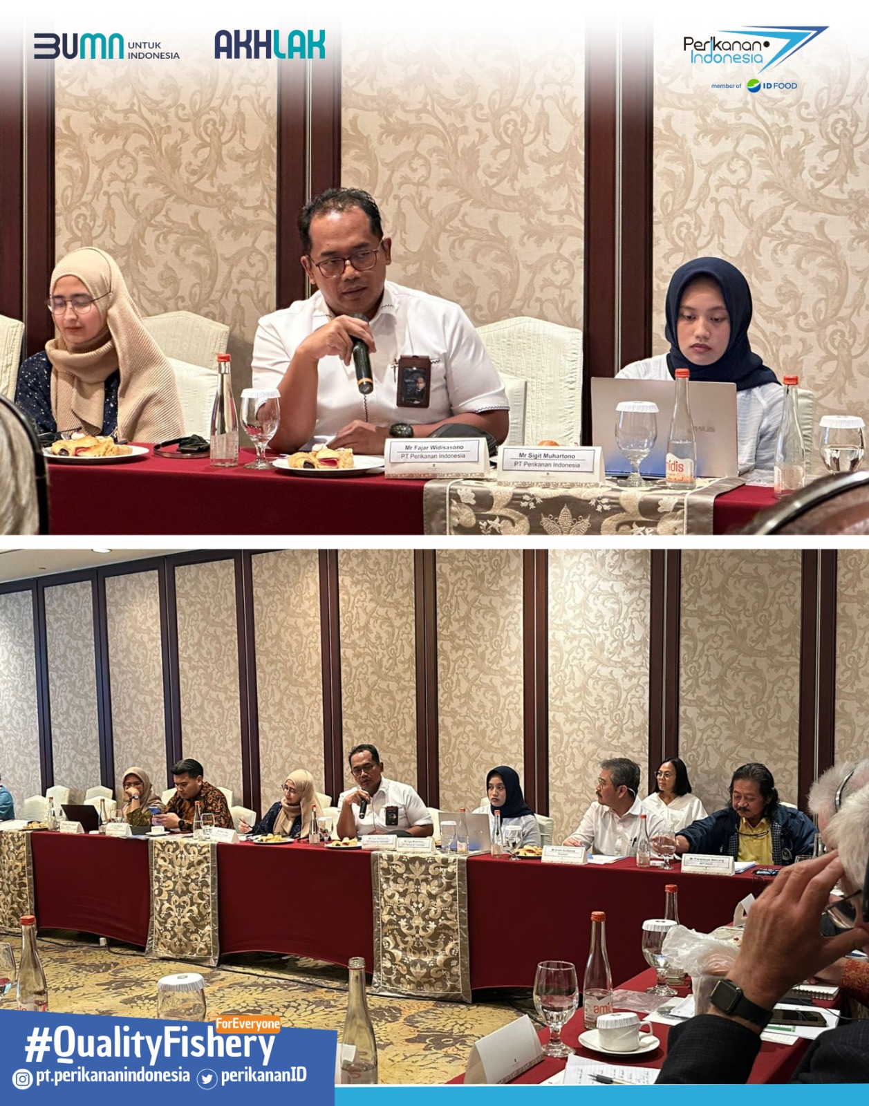PT Perikanan Indonesia membuka peluang kerja sama dengan Kedutaan Besar Australia di bidang pertanian, kehutanan dan kelautan dalam forum Australian Grain Industry Conference 2024