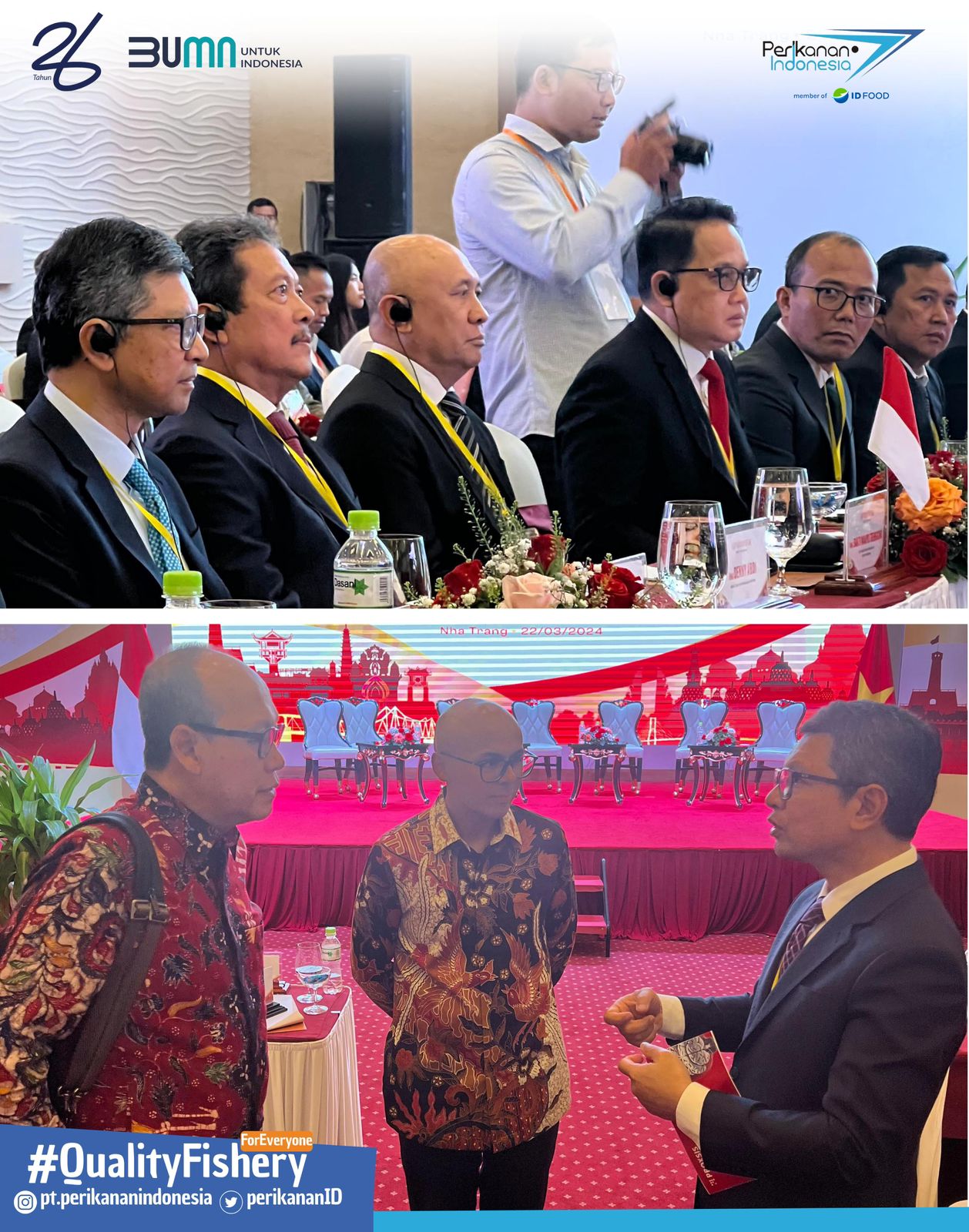 PT Perikanan Indonesia, member of ID FOOD, menghadiri gelaran “Meet Indonesia” di Nha Trang, Vietnam