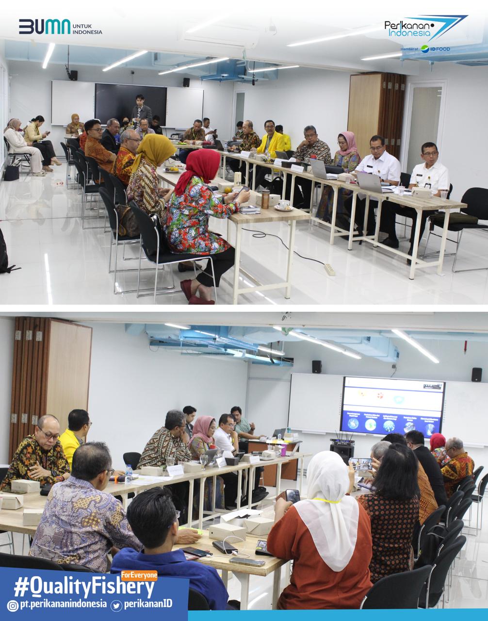 PT Perikanan Indonesia turut serta dalam Forum Group Discussion terkait kebijakan strategis yang digelar oleh Center for Strategic Policy Studies (CSPS) Universitas Indonesia