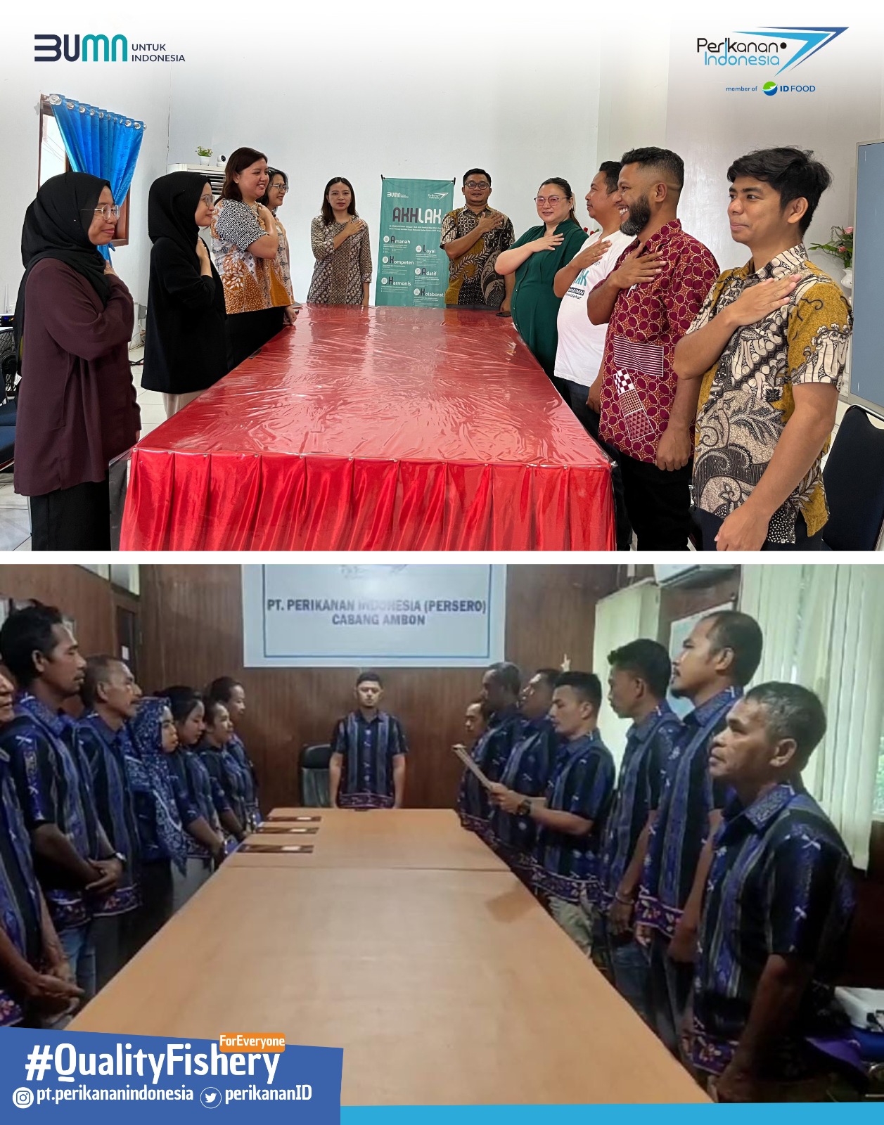 PT Perikanan Indonesia menggelar AKHLAK Day bertema Adaptif