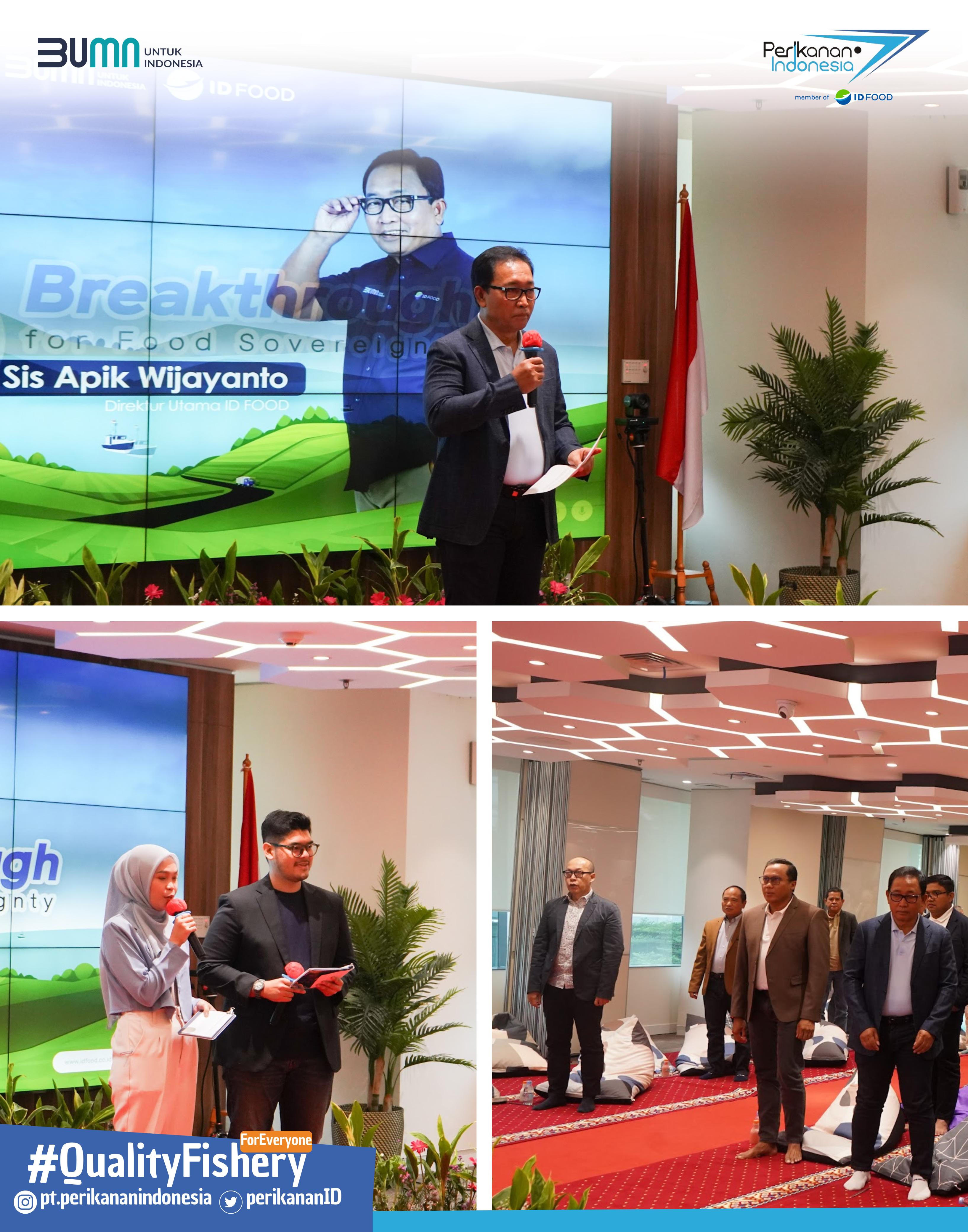 PT Perikanan Indonesia Partisipasi dalam Perayaan HUT ke-3 BUMN Holding Pangan, ID FOOD yang mengusung tema Breakthrough for Food Sovereignty