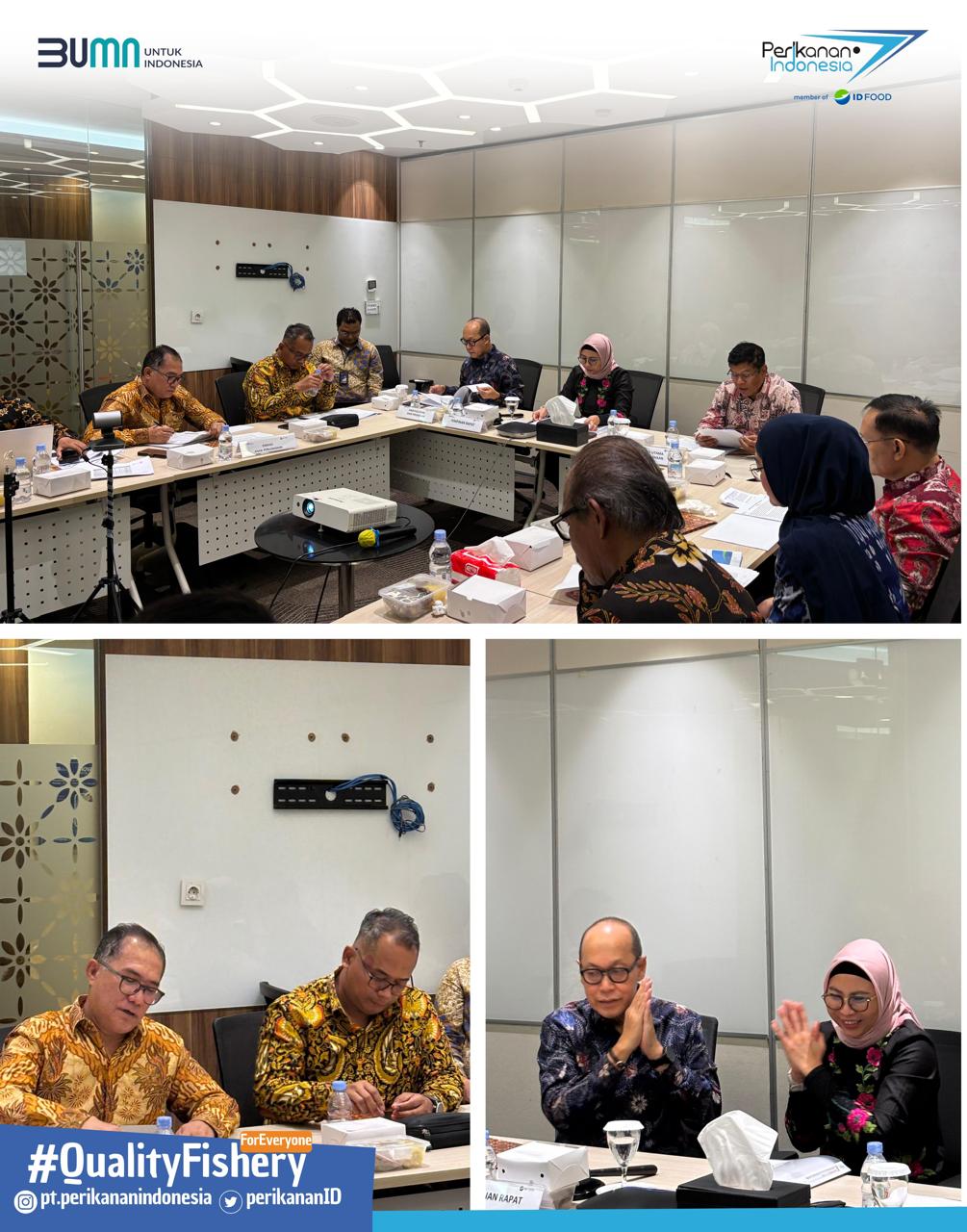 PT Perikanan Indonesia telah melaksanakan Rapat umum Pemegang Saham Persetujuan dan Pengesahan RUPS RKAP dan RKA TJSL