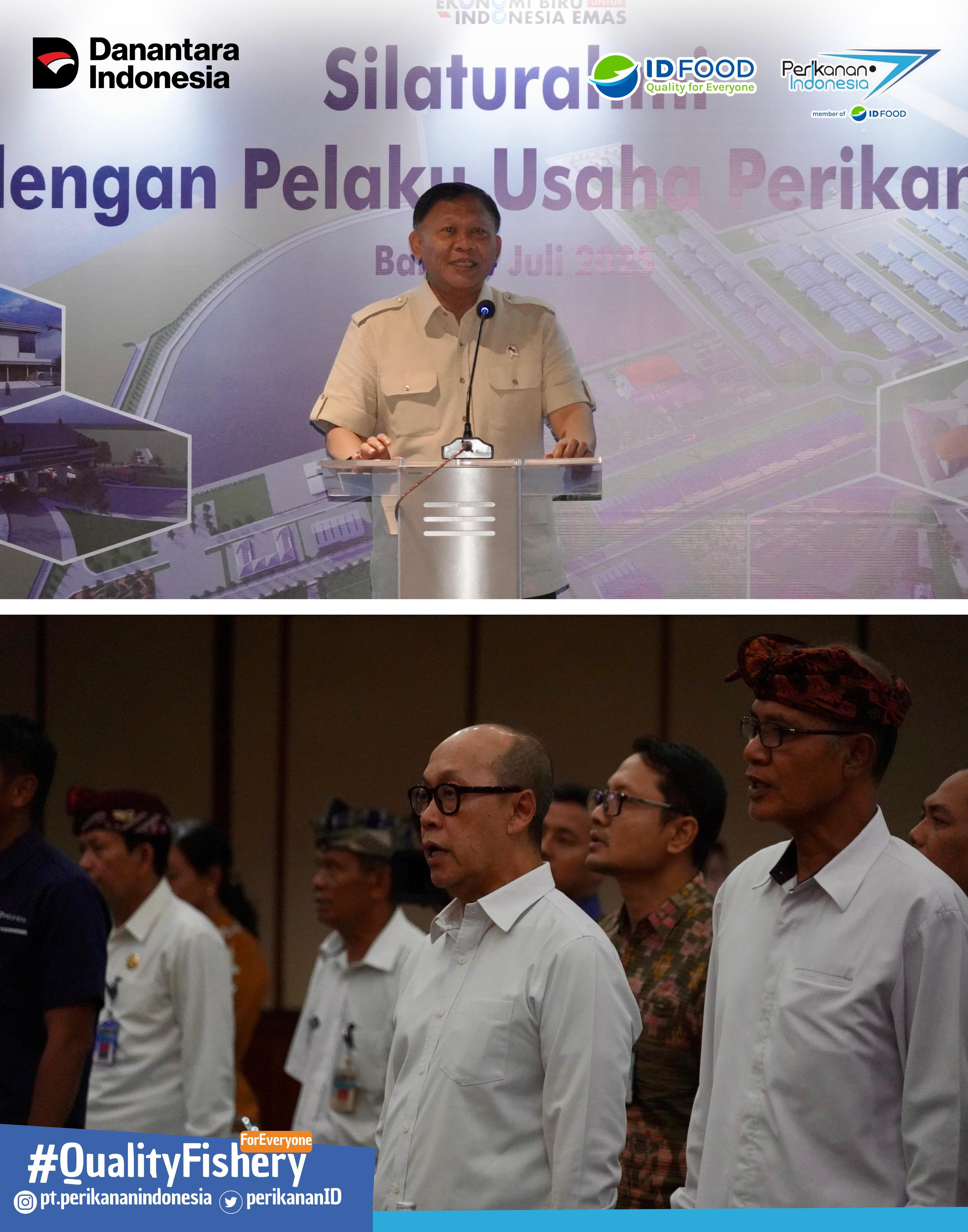 PT Perikanan Indonesia mendukung Pembangunan Pelabuhan Perikanan Nusantara Pengambengan, Bali 