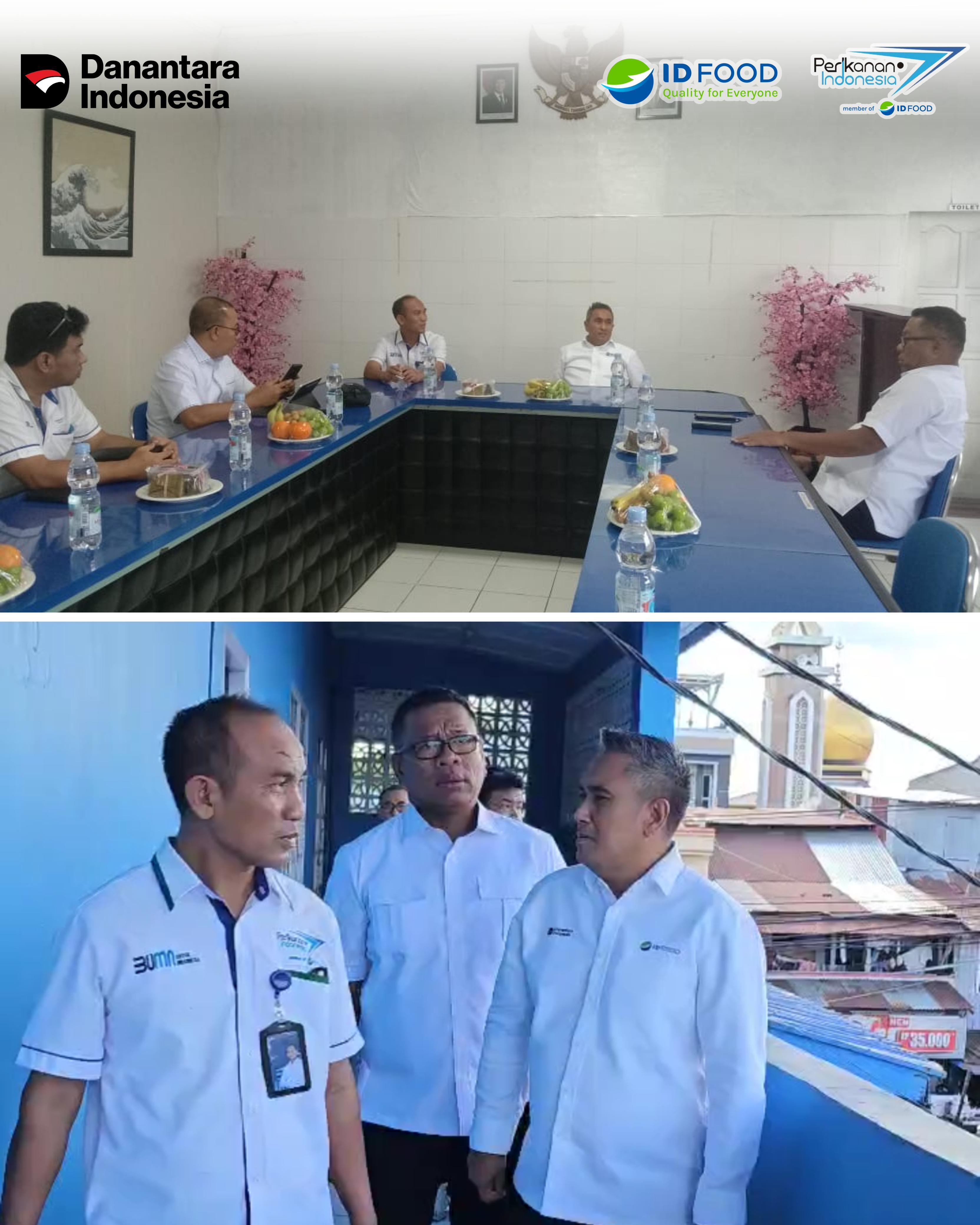 ID FOOD bersama PT Perikanan Indonesia mendukung swasembada pangan dan perikanan di Makassar, Sulawesi Selatan.