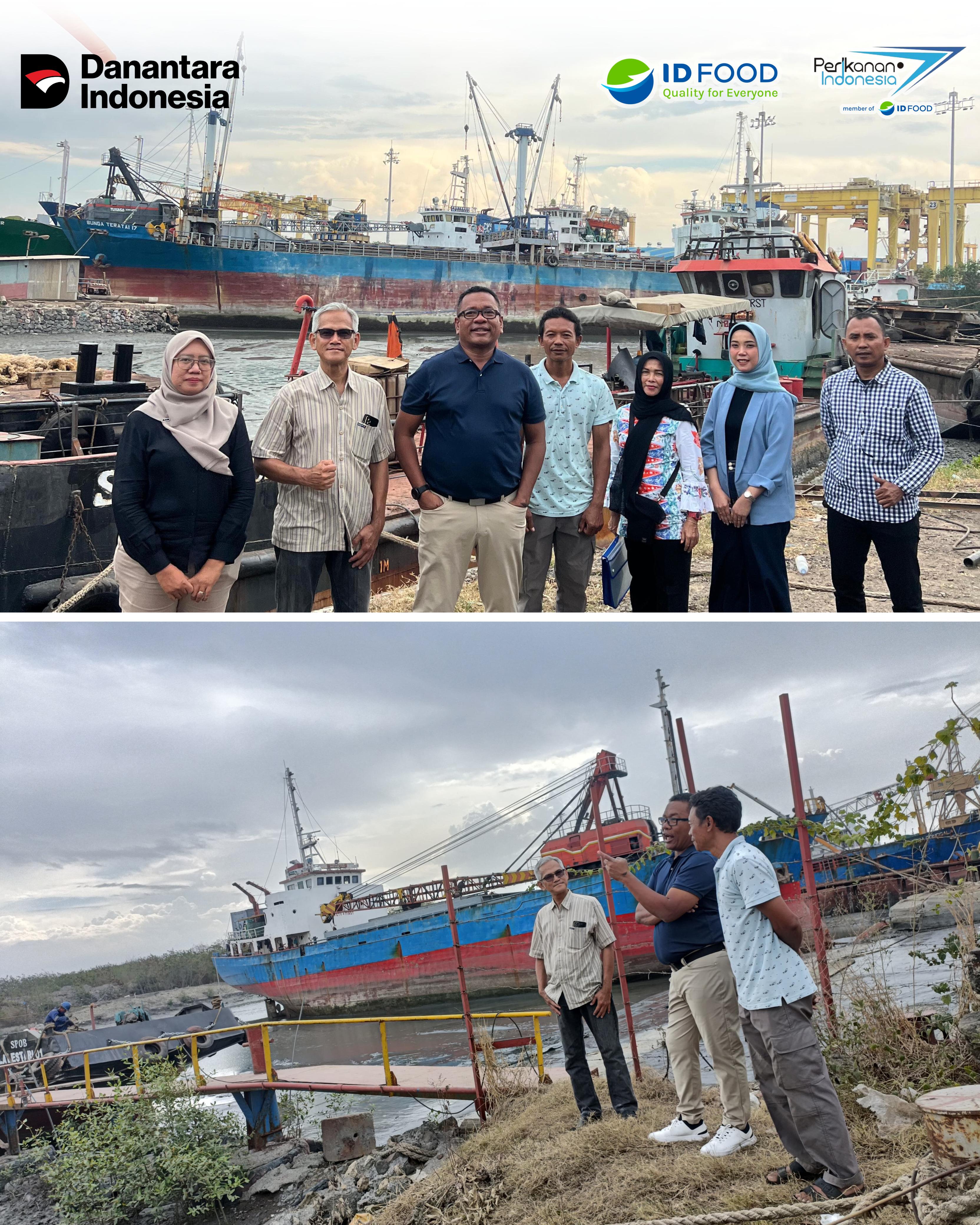 PT Perikanan Indonesia melakukan peninjauan ke beberapa cabang dan unit perusahaan yang berlokasi di Jawa Tengah dan Jawa Timur