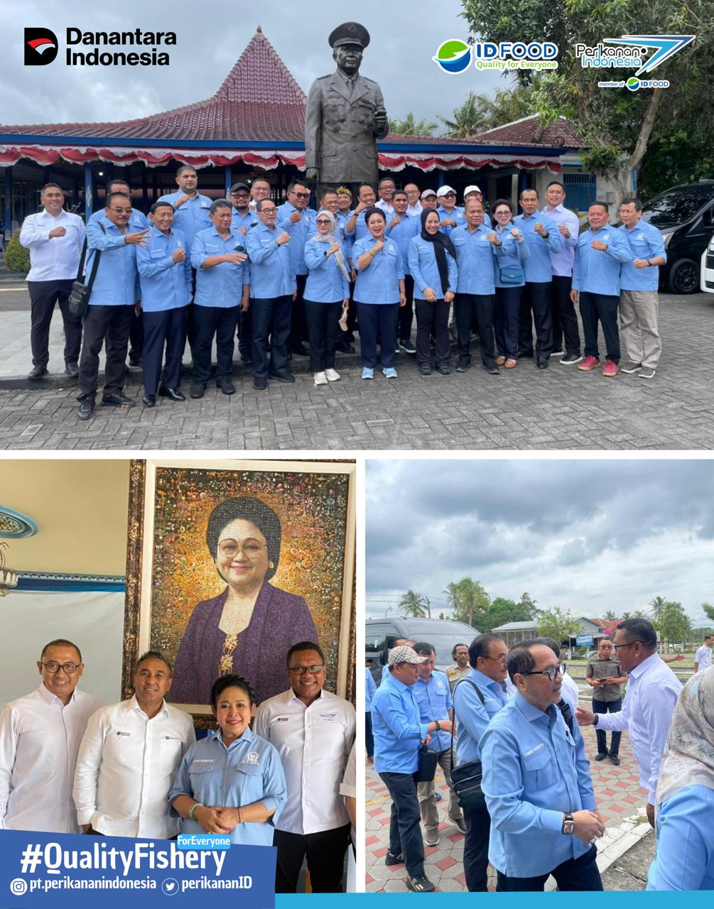 PT Perikanan Indonesia Bersama ID FOOD berkomitmen mendukung program budidaya ikan agar lebih efisien dan berdaya saing tinggi.